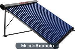 Panel solar tubos de vacio