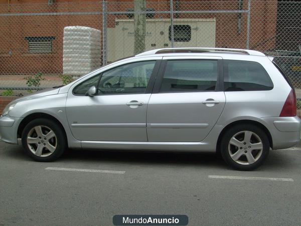 VENDO PEUGEOT 307 SW 90 CV 1600 DIESEL 2005