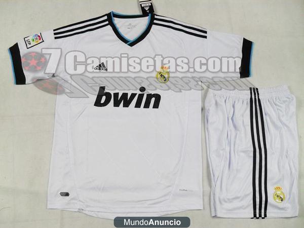 WWW.7CAMISETAS.COM ENVIO GRATIS A ESPANA 2013 REAL MADRID FUTBOL EQUIPACIONES,BARCELONA NINO CAMISETAS