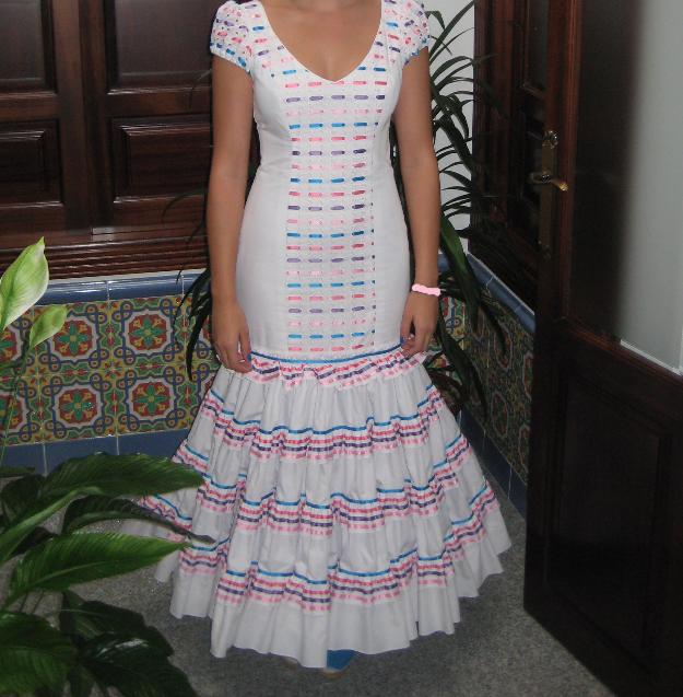 traje flamenca talla 38