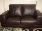 2 LEATHER SOFAS, ALMOST NEW, GREAT DEAL! - mejor precio | unprecio.es