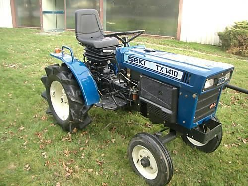 ISEKI MICRO DIESEL DE TRACTOR 3cyl 750 cm3 (16) 2WD