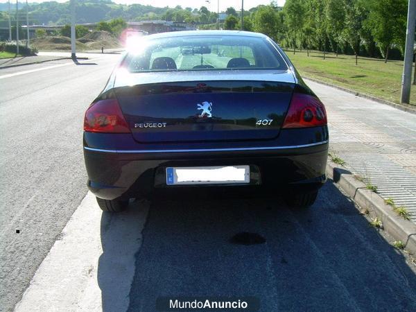 Peugeot 407 negro.  (movil- 687933446)