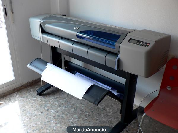 Plotter hp designjet 500plus + cizalla