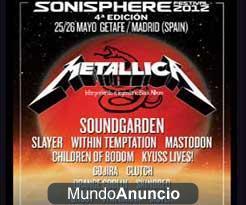 Compro bono sonisphere getafe 2012