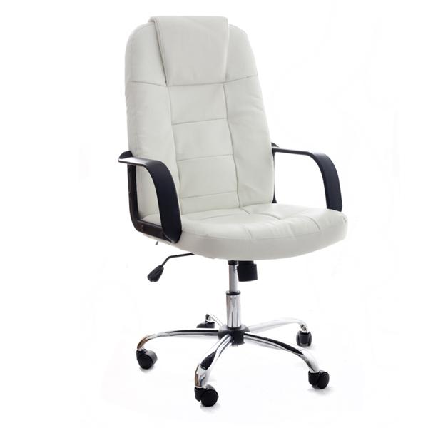 Silla de Oficina Ejecutiva Lorenzi Blanca