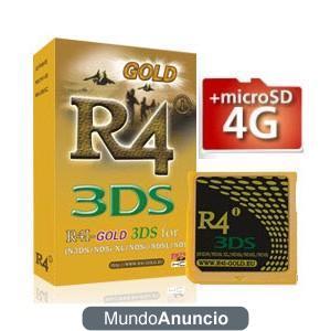 CARTUCHO R4,PARA NINTENDO 3DS,CON MAS DE 110 JUEGOS