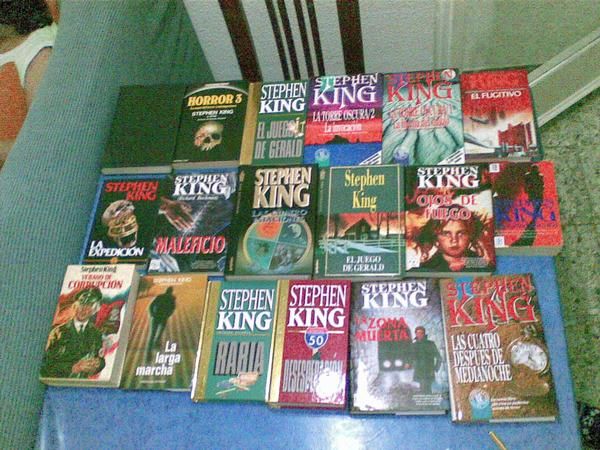 vendo libros stephen king