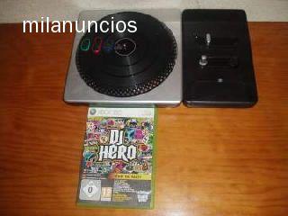 DJ HERO 1+2+TABLA BUNBLE+ 2 Juegos PARA XBOX 360