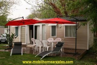 Mobilhome : 6/6 personas - piscina - argeles sur mer  pirineos orientales  languedoc-rosellon  francia