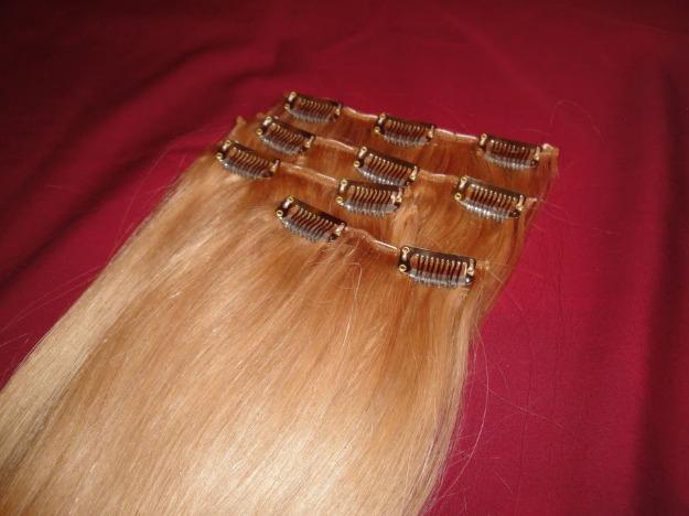 extensiones 7 piezas ,55 cm largo 36 euros``