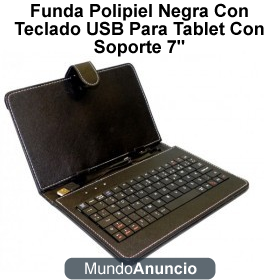 FUNDA CON TECLADO PARA TABLET