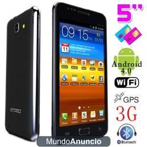 Movil libre nuevo N9000 android 4.0, 16GB, dual sim, 5\