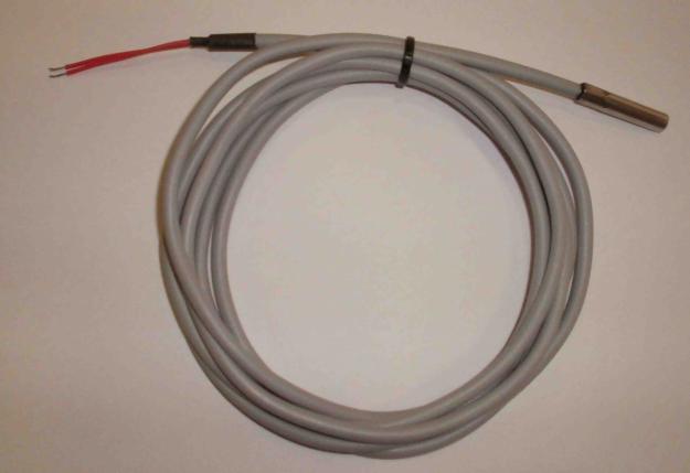 SONDA DE TEMPERATURA NTC 10 KOHMS CON CABLE SILICONA HERTEN