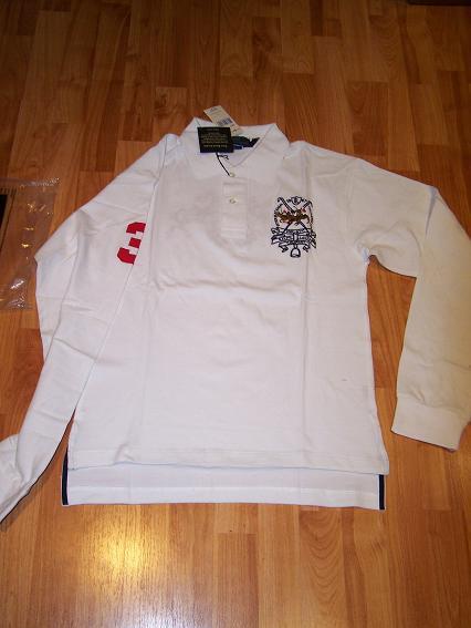 Lote de tres polos manga larga ralph lauren edicion 2008 match cresset TALLA S