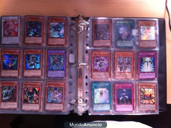 VENTA DE TODA UNA COLECCION DE CARTAS YUGIOH