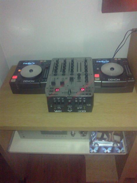 Equipo DENON - SONY profesional DJ 4 meses uso.