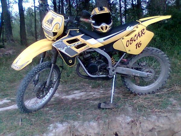 se VENDE UNICA GAS GAS DE 50 Cc