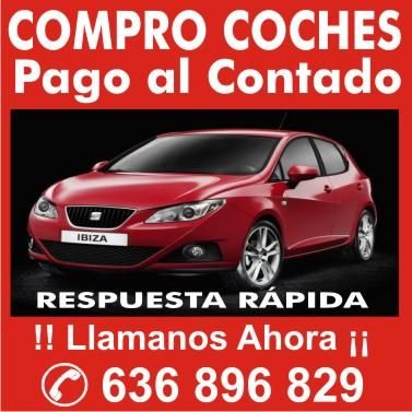 SEAT IBIZA, CORDOBA, LEON, ALTEA, Compro Coches Pago en el Acto