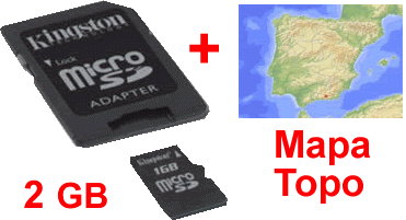 Tar 2 gb + Mapas GPS Garmin Topográficos de España NUVI ZUMO eTrex 20 30 -  Dakota Oregon