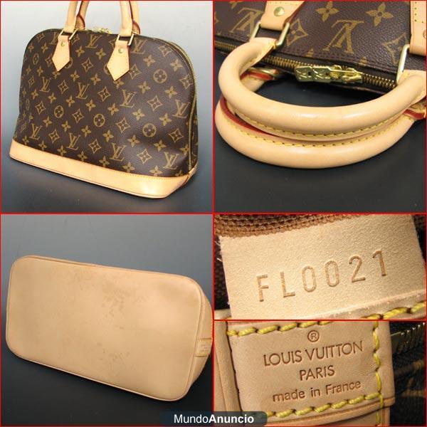 VENDO LOUIS VUITTON ALMA VERDADERO CON CERTIFICADO Y ENVOLTORIO ORIGINAL