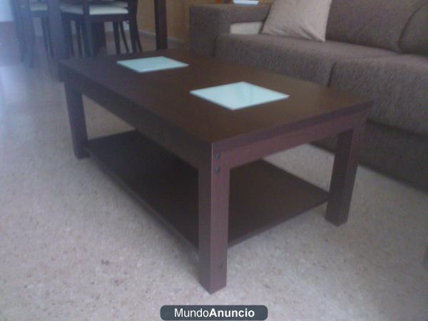 Mesa de centro elevable wengue