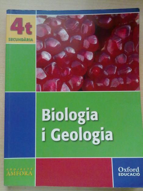 Libro de texto 4ºESO Biologia