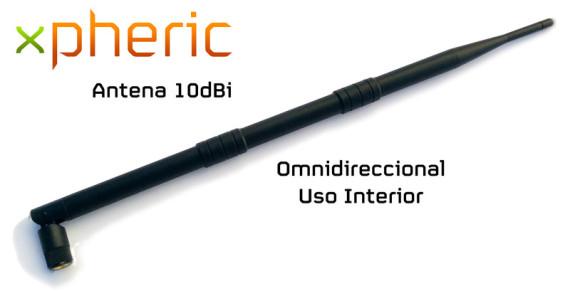 Antena wifi 10dbi omnidireccional