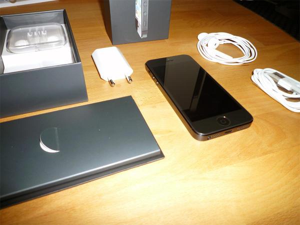 Apple iphone 5 32 gb negro y libre de origen