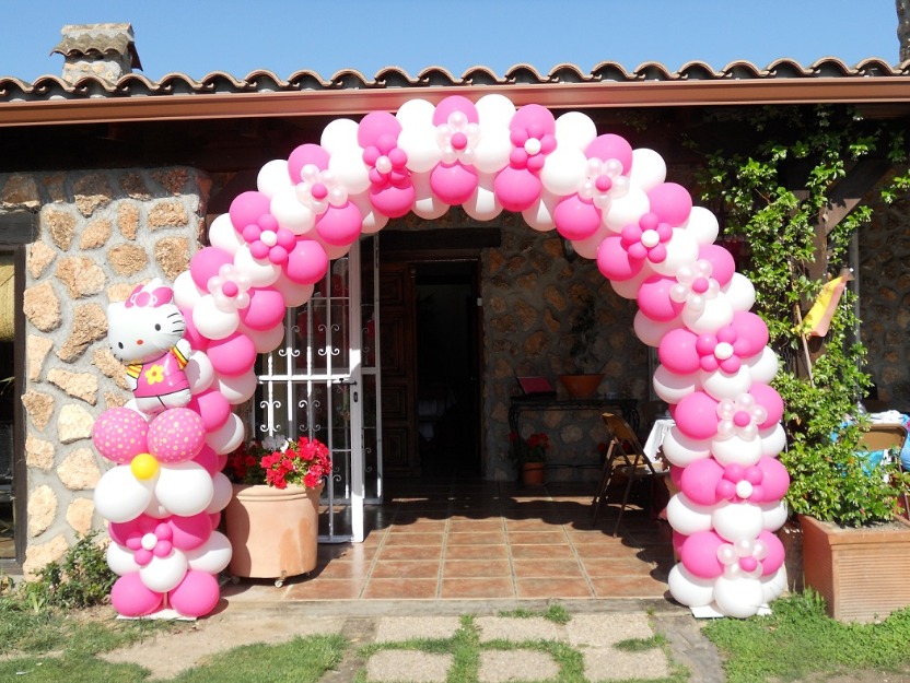 Decoracion con globos comuniones Bodas. Sueltas de globos bodas eventos