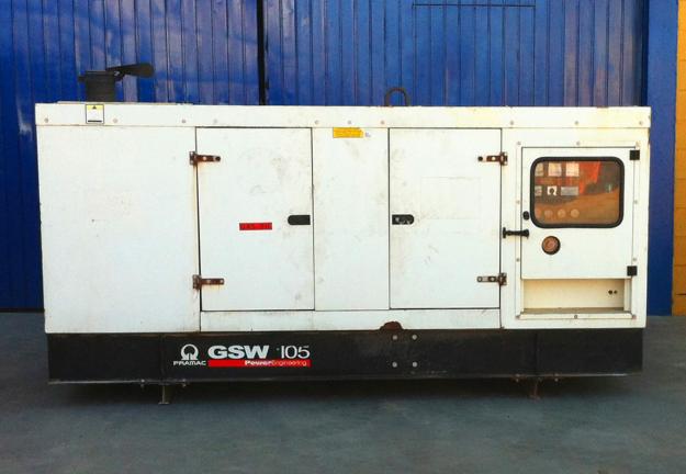 GRUPO ELECTROGENO PRAMAC GSW 105