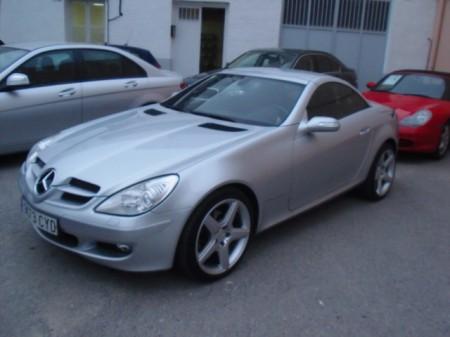 Mercedes clase slk 200 k aut navi xenon nacional libro cantelar en murcia