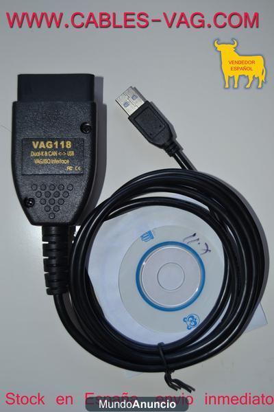 CABLE VAGCOM VCDS 11.8 DIAGNOSIS VW AUDI SEAT SKODA