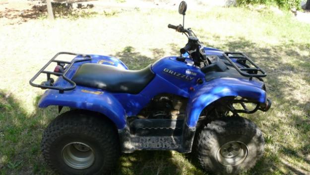 6 quad yamaha grizzly 125