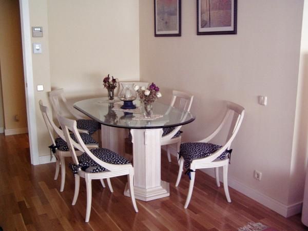 Conjunto comedor madera maciza