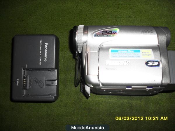 VENDO CAMARA MINI DV  PANASONIC MODELO NV GS 21