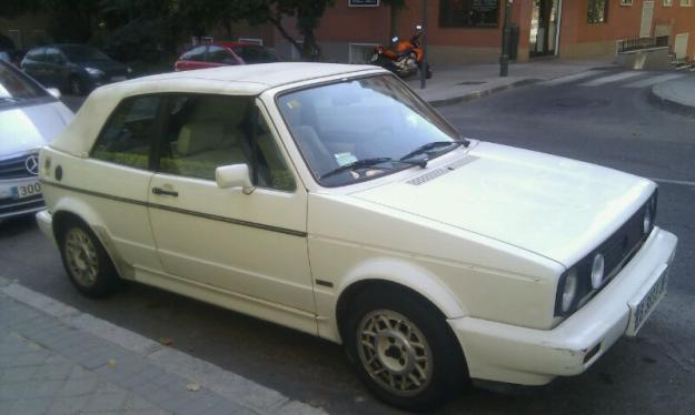 Vendo Golf Cabriolet 1.8 de 1988