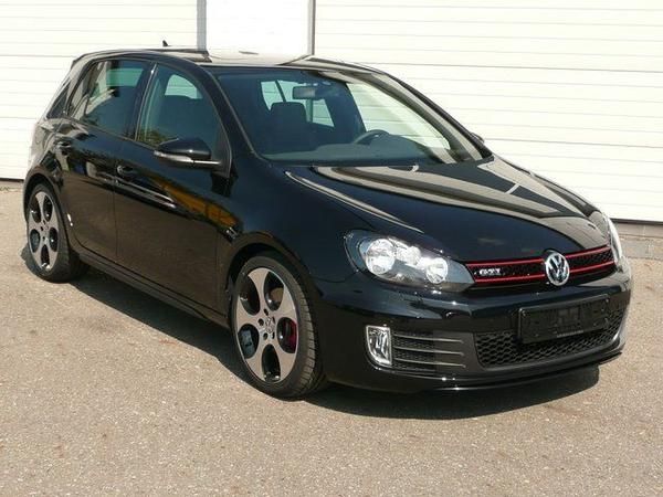 VW GOLF VI GTI DSG, 155kW/211cv, negro, 09/2008, automatic, gasolina, 10000km, 9000euros