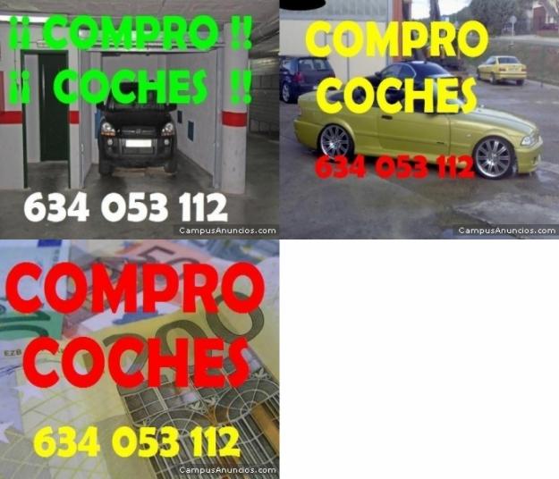 COMPRO COCHES EN TODO BARCELONA !