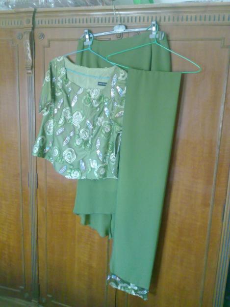 Vestido nuevo a estrenar tonos verdes