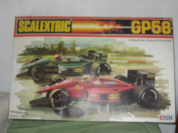 Scalextric gp58 exin, completo y seminuevo