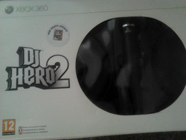 Platillos dj hero 2 + micrófono (xbox)