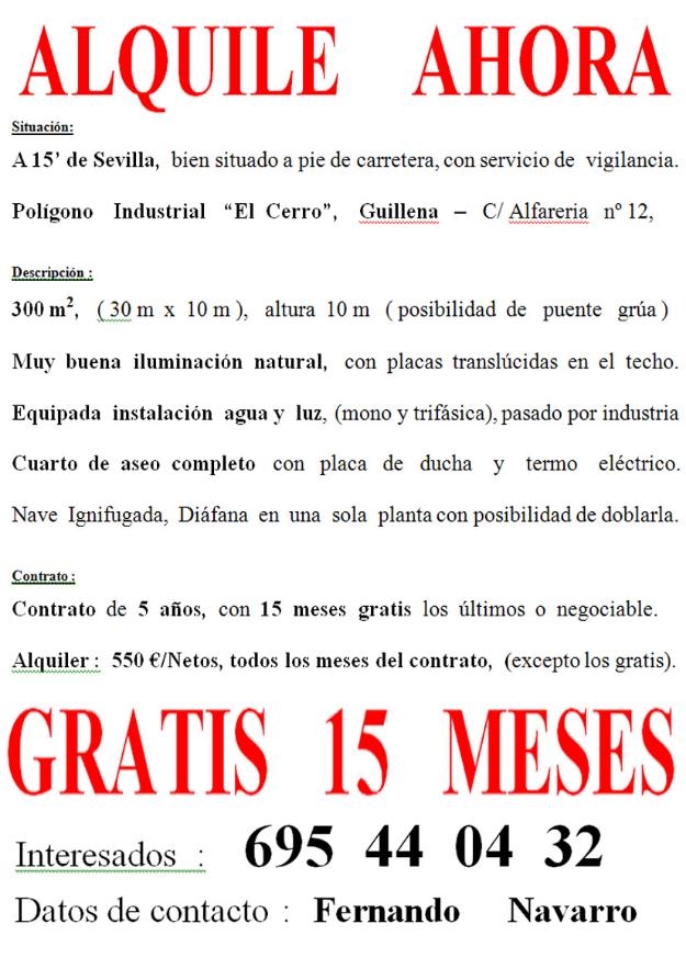 Alquile   ahora     gratis  15  meses