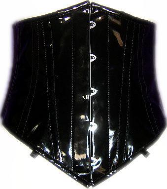 Corset Corsé PVC Vinilo Fetish Domina BDSM Goth Gotico