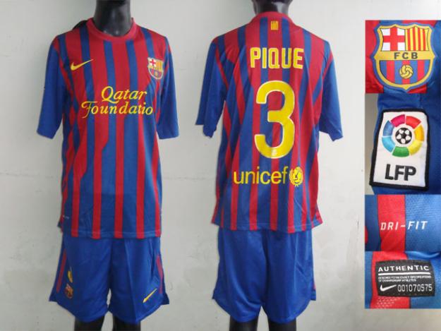 Equipaciones de futbol 2011- 2012