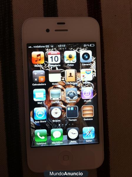 iphone 4 blanco 16g