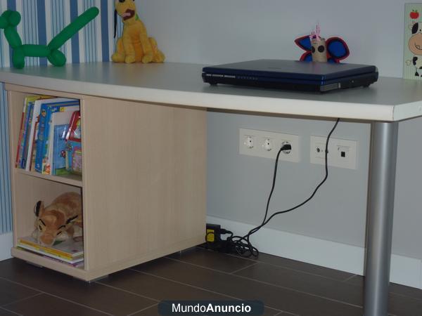 vendo habitación niño/a con armario y colchón viscolástico nuevo