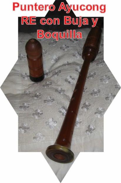 VENDO PUNTERO DE AYUCONG RE CON BUJA Y BOQUILLA PARA GAITA