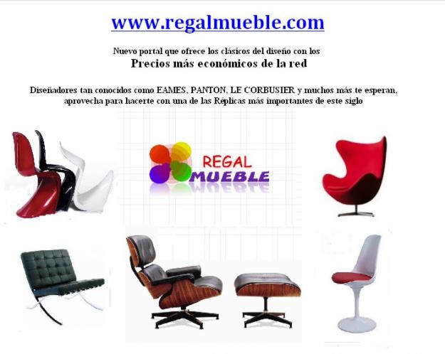 TODO EN MOBILIARIO DE DISEÑO PARA AMUEBLAR Y DECORAR SU HOGAR Y NEGOCIO EN REGALMUEBLE