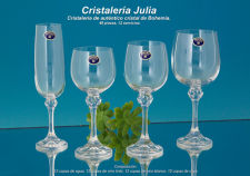 CRISTALERIA BOHEMIA JULIA 48 PZ